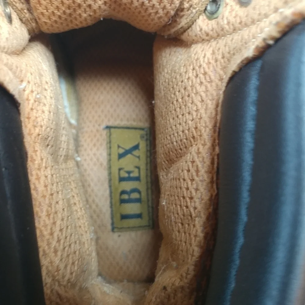 IBEX Tan Brown Insulated Lace Up Leather Cold Weat